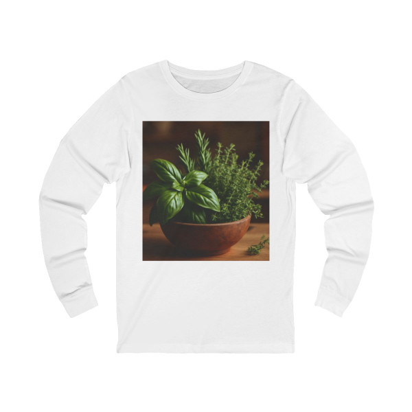 Savory Herb Garden - Unisex Jersey Long Sleeve Tee