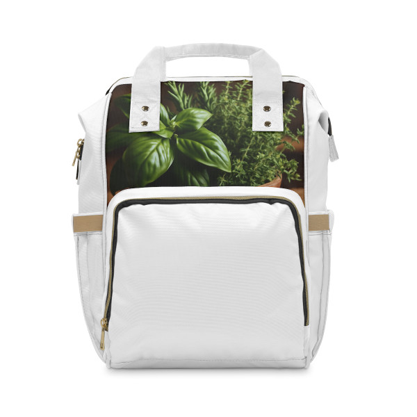 Savory Herb Garden - Multifunctional Diaper Backpack