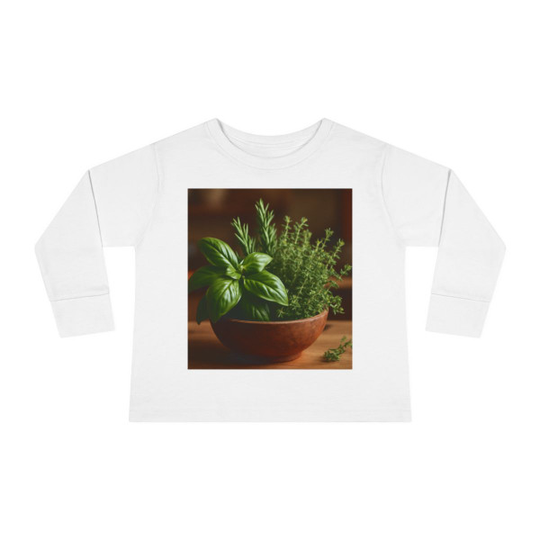 Savory Herb Garden - Toddler Long Sleeve Tee