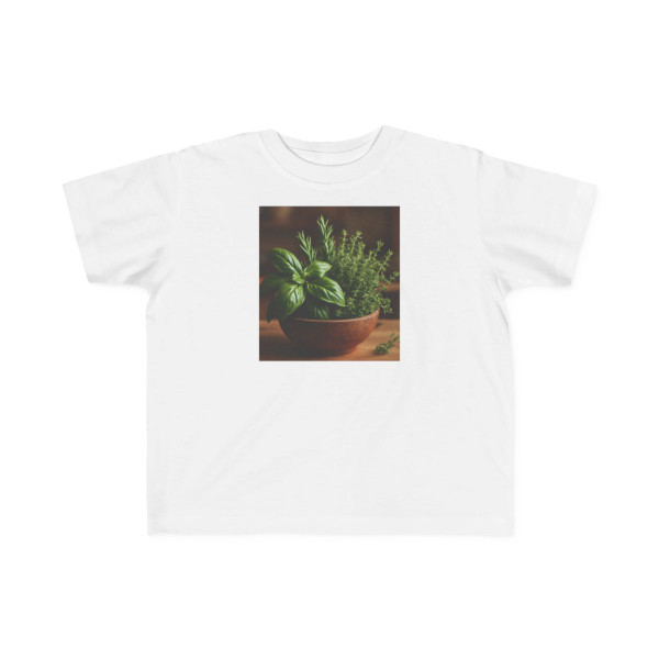 Savory Herb Garden - Toddler's Fine Jersey Tee