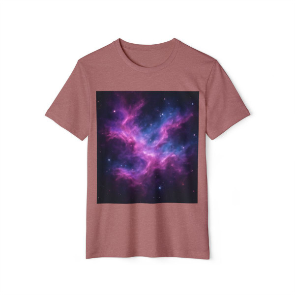 Luminous Cosmic Veil - Unisex Recycled Organic T-Shirt
