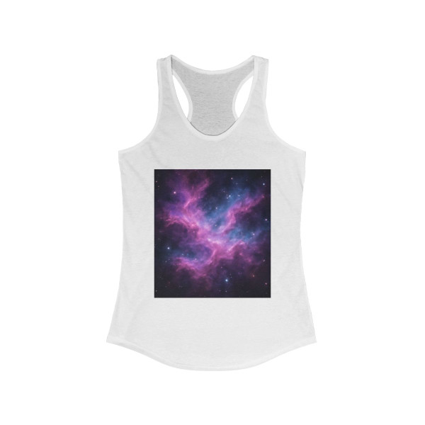 Luminous Cosmic Veil - Women's Ideal Racerback Tank