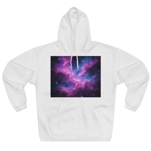 Luminous Cosmic Veil - Unisex Pullover Hoodie