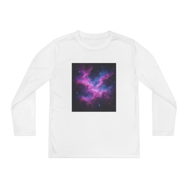 Luminous Cosmic Veil - Youth Long Sleeve Competitor Tee