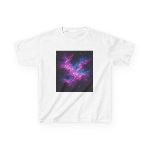 Luminous Cosmic Veil - Kids Heavy Cotton™ Tee