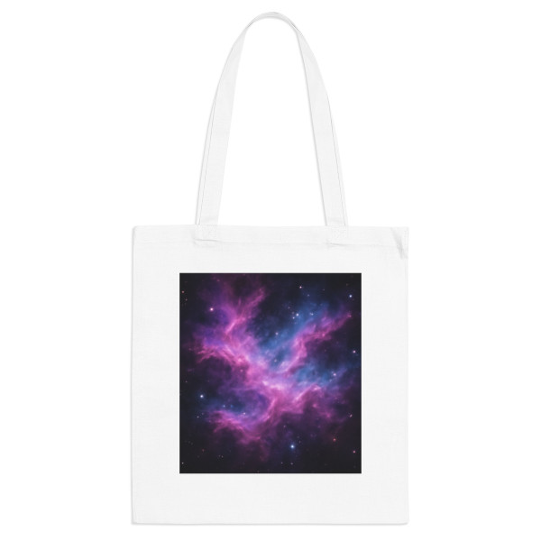 Luminous Cosmic Veil - Tote Bag