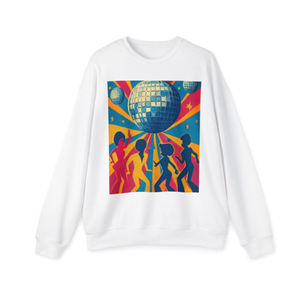 Disco Fever Nights - Unisex Drop Shoulder Sweatshirt