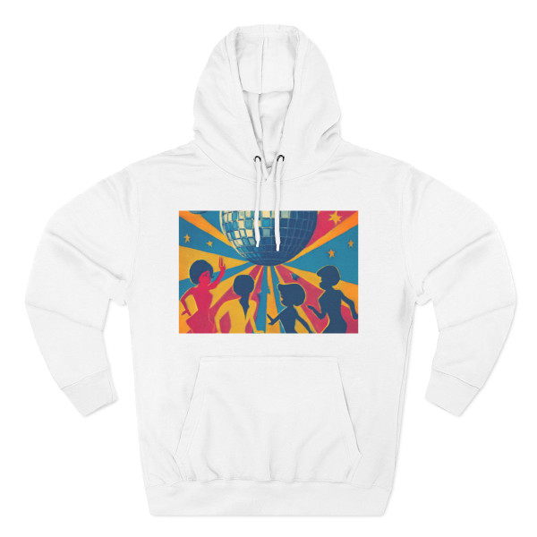 Disco Fever Nights - Three-Panel Fleece Hoodie