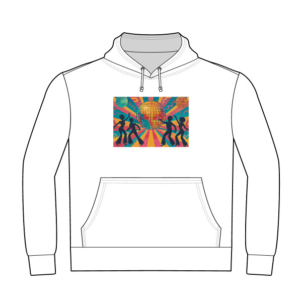 Disco Fever Nights - Unisex Heavyweight Pullover Hoodie