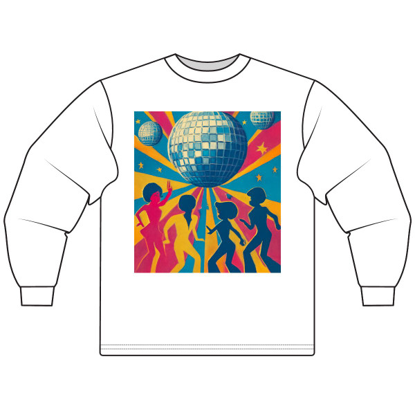 Disco Fever Nights - Unisex Long Sleeve T-Shirt