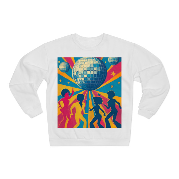 Disco Fever Nights - Unisex Crew Neck Sweatshirt (EU)
