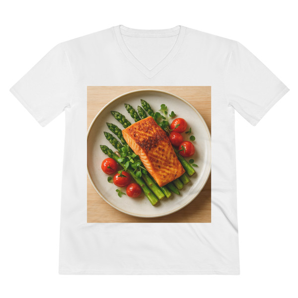 Savory Symphony - Men's Lightweight V-Neck Tee