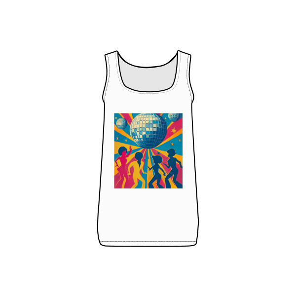 Disco Fever Nights - Women's Micro Ribbed Tank