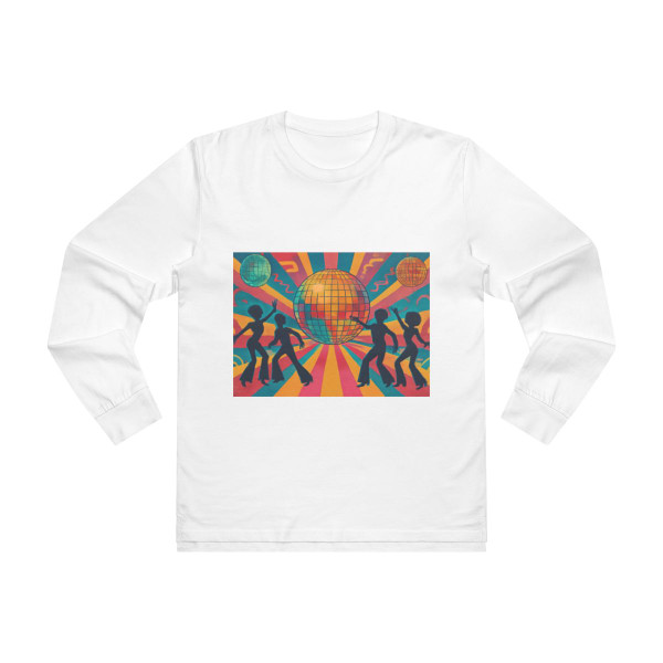 Disco Fever Nights - Men’s Base Longsleeve Tee 