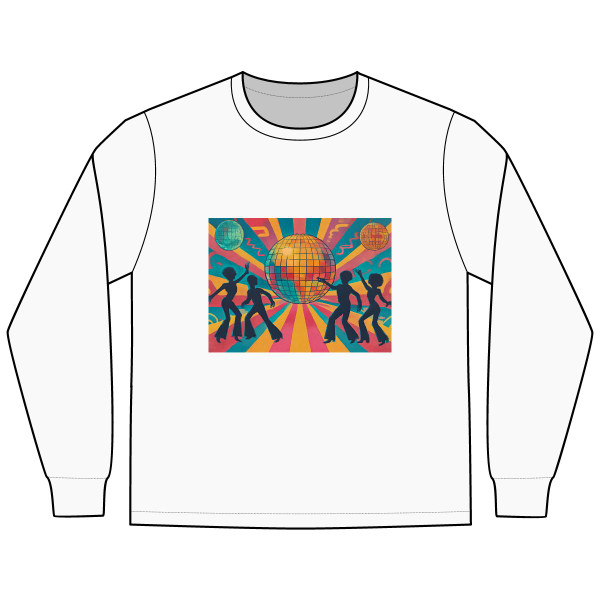 Disco Fever Nights - Men's Long Sleeve Tee