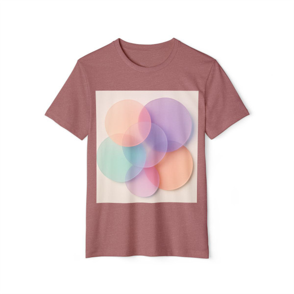 Ethereal Circle Symphony - Unisex Recycled Organic T-Shirt
