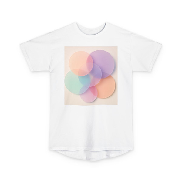 Ethereal Circle Symphony - Unisex Long Body Urban Tee