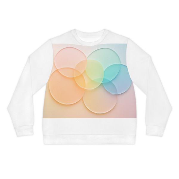 Ethereal Circle Symphony - Lightweight Sweatshirt (AOP)