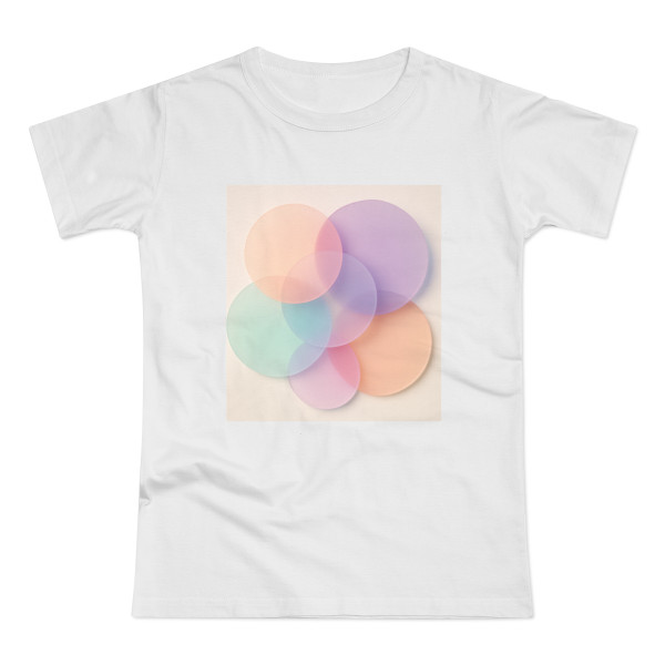 Ethereal Circle Symphony - Single Jersey Women's T-shirt