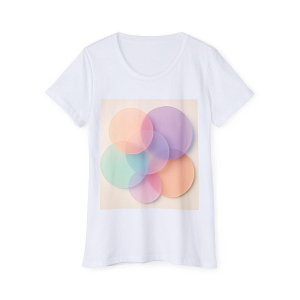 Ethereal Circle Symphony - Women's Organic Short Sleeve T-Shirt