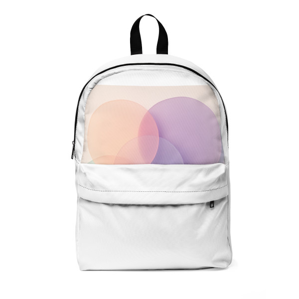 Ethereal Circle Symphony - Unisex Classic Backpack