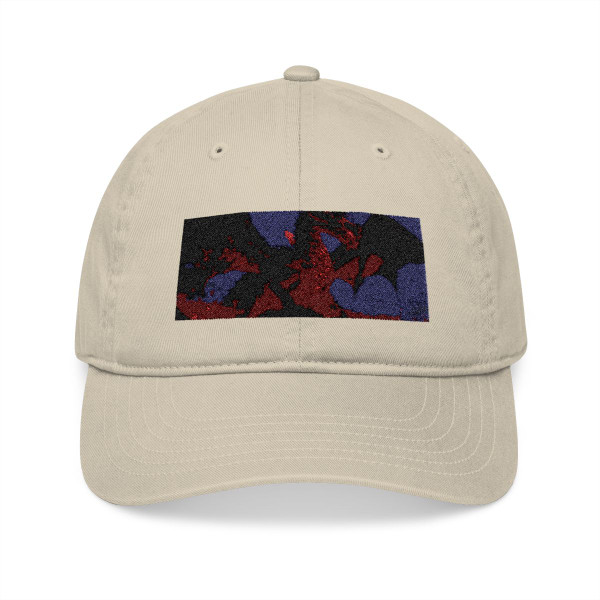 Eternal Ember Wyrm - Organic Baseball Cap (Embroidery)