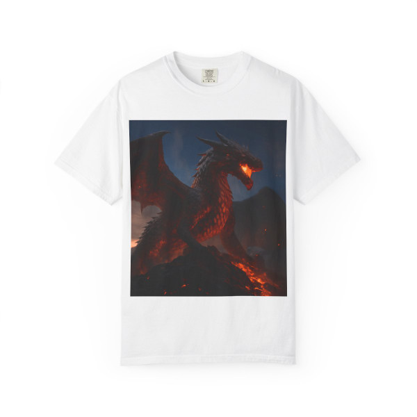 Eternal Ember Wyrm - Unisex Garment-Dyed T-shirt