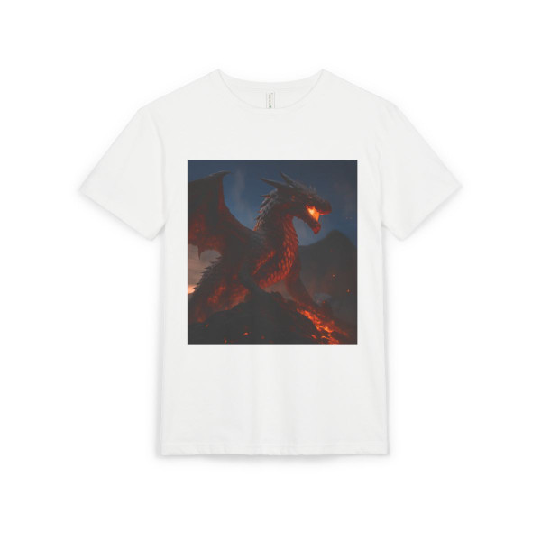 Eternal Ember Wyrm - Unisex Sueded T-Shirt