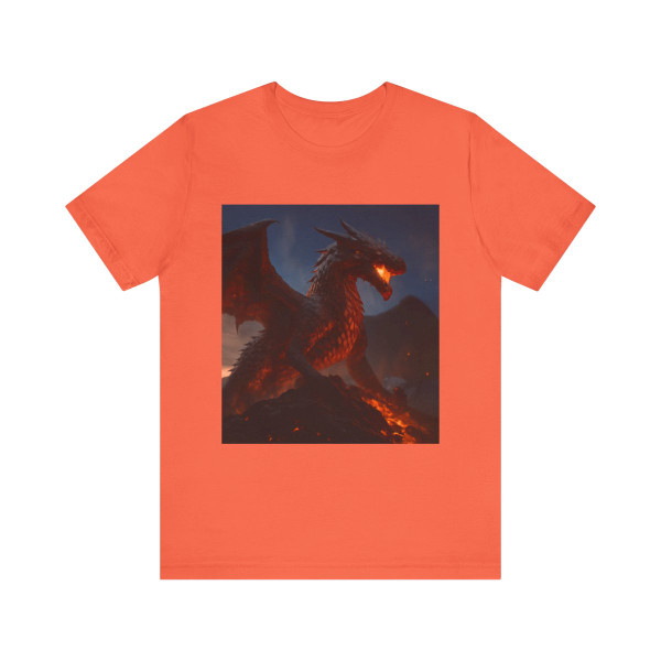 Eternal Ember Wyrm - Unisex Jersey Short Sleeve Tee