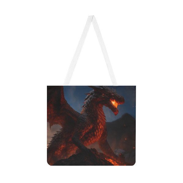 Eternal Ember Wyrm - Shoulder Tote Bag (AOP)
