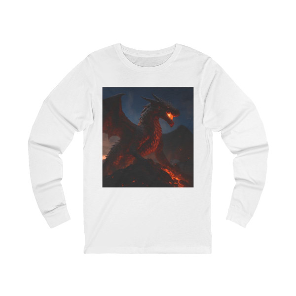 Eternal Ember Wyrm - Unisex Jersey Long Sleeve Tee