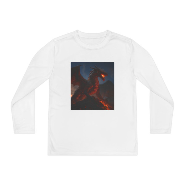 Eternal Ember Wyrm - Youth Long Sleeve Competitor Tee