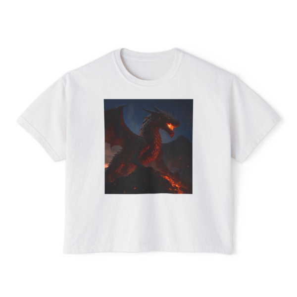 Eternal Ember Wyrm - Women's Boxy Tee