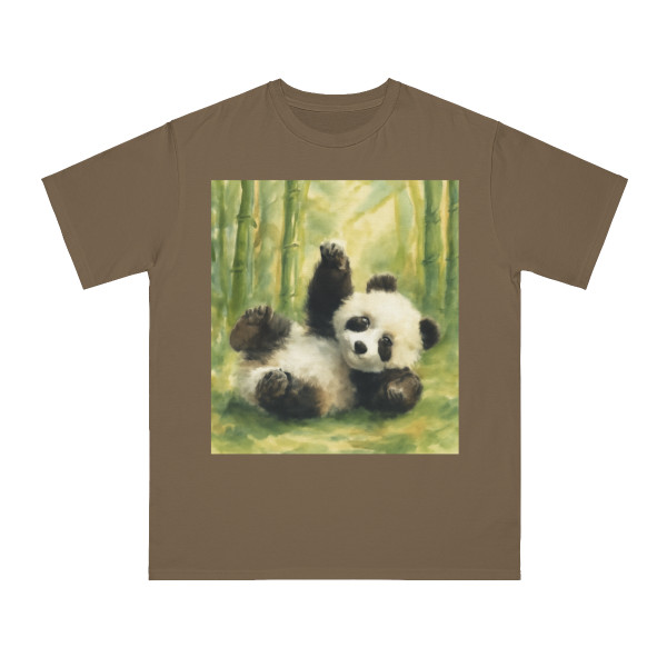 Whimsical Panda Play - Organic Unisex Classic T-Shirt