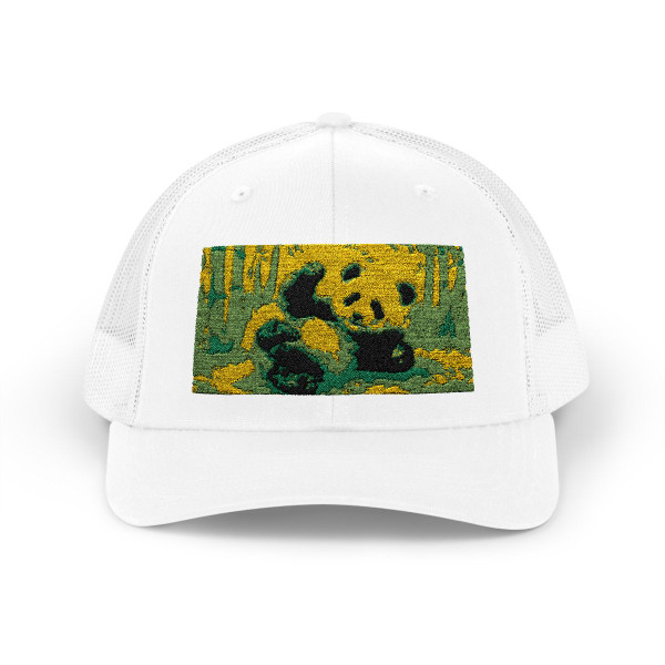 Whimsical Panda Play - Snapback Trucker Cap