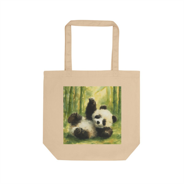 Whimsical Panda Play - Eco Tote Bag