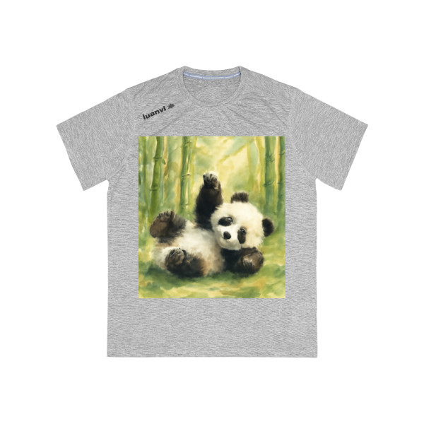 Whimsical Panda Play - Men's Sports T-shirt