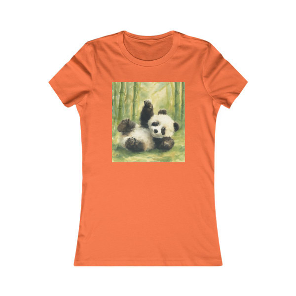 Whimsical Panda Play - Women's Favorite Tee