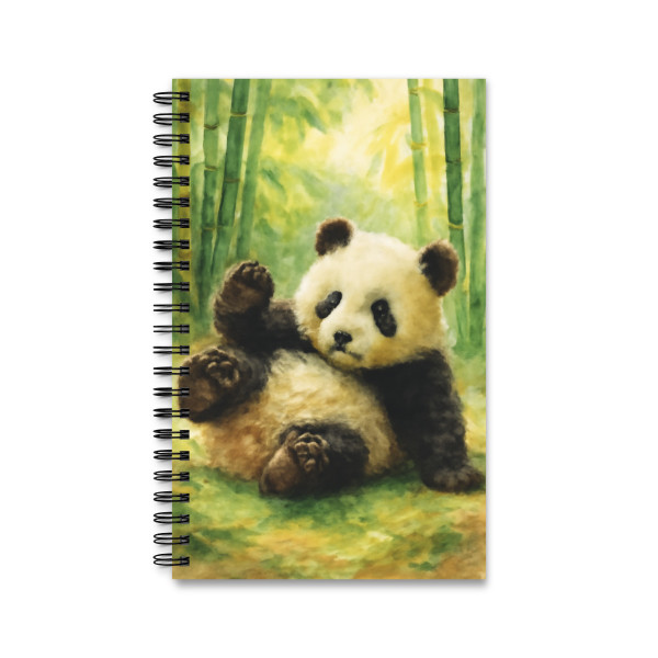 Whimsical Panda Play - Spiral Journal (EU)