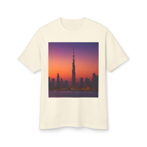 Dubai Dusk Mirage - Unisex Garment-Dyed Heavyweight Cotton Tee