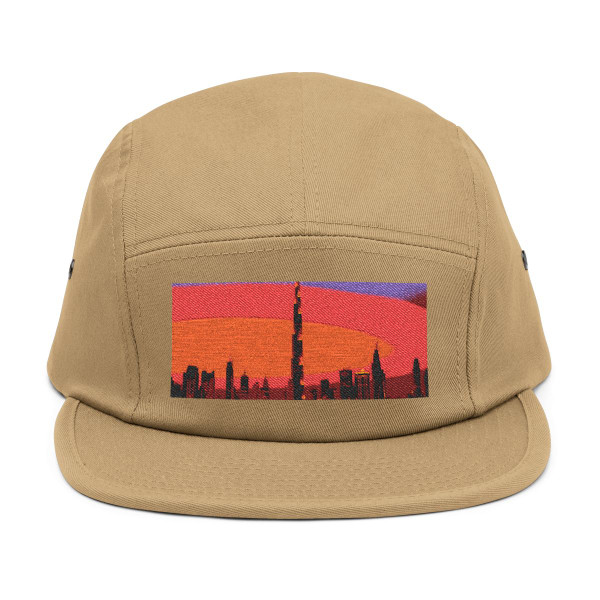 Dubai Dusk Mirage - 5 Panel Cap (Embroidery)