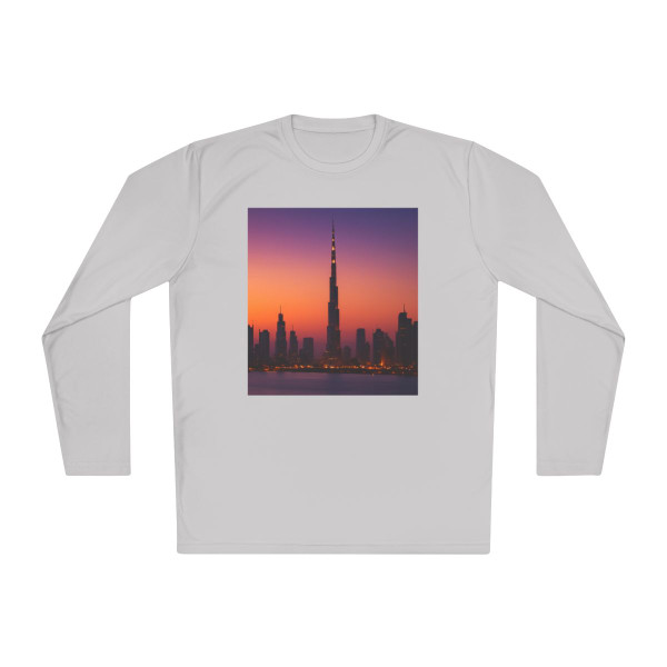 Dubai Dusk Mirage - Unisex Lightweight Long Sleeve Tee