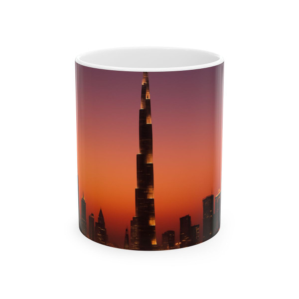 Dubai Dusk Mirage - Ceramic Mug, (11oz, 15oz)