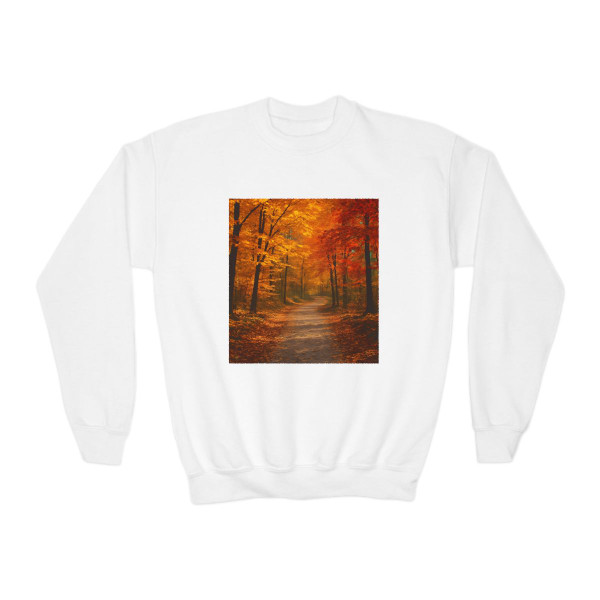 Whispers of Autumn - Youth Crewneck Sweatshirt