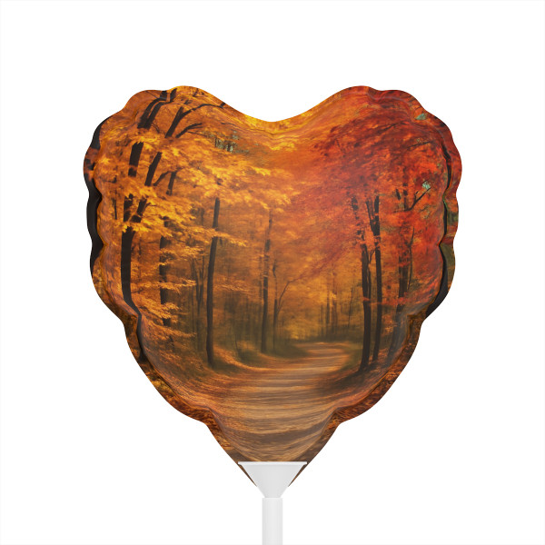 Whispers of Autumn - Balloons (Round and Heart-shaped), 6"