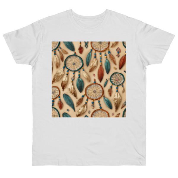 Bohemian Dreamcatcher Dance - Single Jersey T-shirt