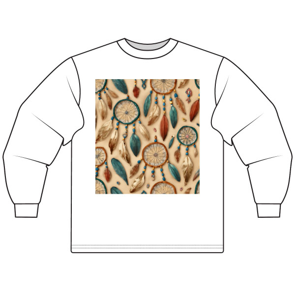 Bohemian Dreamcatcher Dance - Unisex Long Sleeve T-Shirt