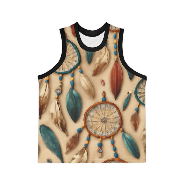 Bohemian Dreamcatcher Dance - Unisex Basketball Jersey (AOP)
