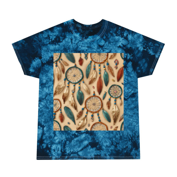 Bohemian Dreamcatcher Dance - Tie-Dye Tee, Crystal
