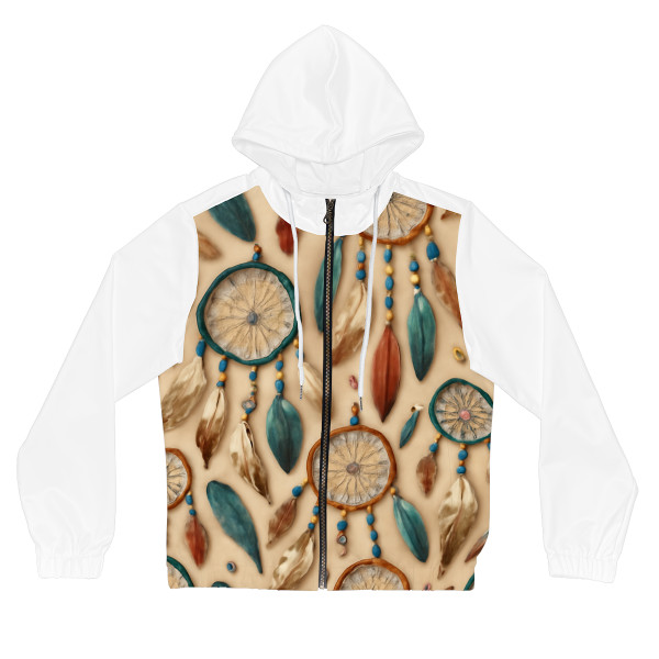 Bohemian Dreamcatcher Dance - Women’s Full-Zip Hoodie (AOP)